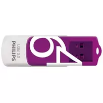 64gb usb 3 - PHILIPS Vivid Edition 64GB White / Purple (Baltas / Violetinis) - 3 nuotrauka