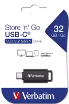 usb c atmintukas - Verbatim Pendrive 64GB USB-C juodos spalvos 49458 - 6 nuotrauka