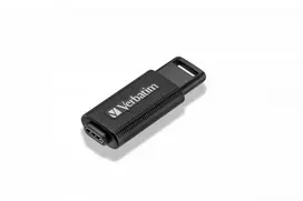 usb c atmintukas - Verbatim Pendrive 64GB USB-C juodos spalvos 49458 - 8 nuotrauka