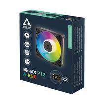 rgb ventiliatoriai - Arctic BioniX P12 A-RGB 120mm PWM Black - 2 nuotrauka