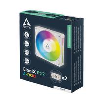 korpuso ventiliatorius - Arctic BioniX P12 A-RGB White 120mm PWM Ventiliatorius - 2 nuotrauka