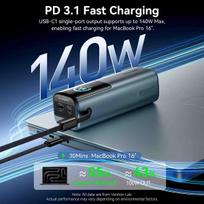 kabeliai akumuliatoriams - Vention Powerhive FKGH0 27000mAh 200W power bank + cable - 19 nuotrauka
