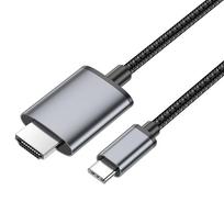 hdmi to usb c - Adapteris Hoco UA27 USB-C to HDMI pilkas - 7 nuotrauka