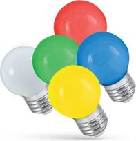 1 w lempute - Spectrum LED Lemputė P45 E27 1W Raudona (Red) - 2 nuotrauka