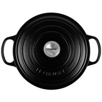 ketaus puodai 3 - Le Creuset Ketaus puodas Signature Ø26 cm, 5,3 L, juodas (Black) - 2 nuotrauka