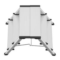 sulankstomi suolai - Hailo D60 StandardLine, sulankstomos kopėčios, 2x3 pakopos - 2 nuotrauka
