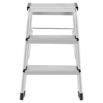 sulankstomi suolai - Hailo D60 StandardLine, sulankstomos kopėčios, 2x3 pakopos - 4 nuotrauka