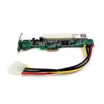 pci express kabelis - StarTech PEX1PCI1 PCI Express į PCI Adapteris Juodas (Black) - 4 nuotrauka