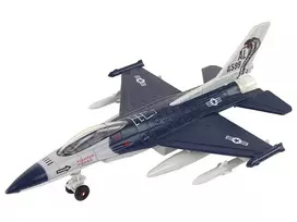 lektuvu modeliai - LEAN TOYS žaislinis lėktuvas, mėlynas (Blue), 1:72 - 3 nuotrauka