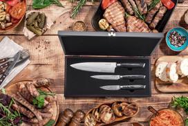 damascus peiliai -  G21 Gourmet Damascus 60022168, 3 vnt - 4 nuotrauka