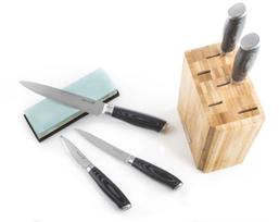 peiliu stovas - Peilių rinkinys bambukiniame stove G21 Gourmet Damascus 6002216 - 9 nuotrauka