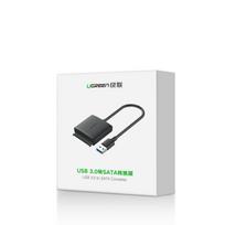 type 2 kabelis - UGREEN Adapter HDD 2.5" & 3.5" SATA to USB 3.0 (black), USCUGR60561 - 2 nuotrauka