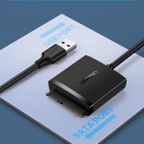 type 2 kabelis - UGREEN Adapter HDD 2.5" & 3.5" SATA to USB 3.0 (black), USCUGR60561 - 4 nuotrauka