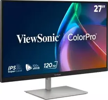 monitoriai 2k qhd - ViewSonic VP2766-2K 27", QHD, IPS, USB-C, KVM, aparatinė kalibracija - 2 nuotrauka