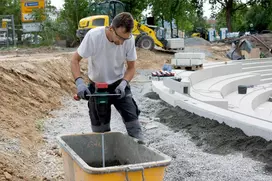 akumuliatoriu pakrovejas - Maišyklė Metabo RW 18 LTX 120; 18 V (be akumuliatoriaus ir pakrovėjo) - 5 nuotrauka