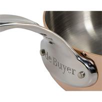 ketaus puodas 24 - De Buyer Prima Matera Ketaus puodas, 24 cm, varinis (Copper) - 2 nuotrauka