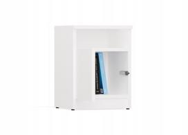 stalai top - Top E Shop GALAX 30 1D, balta (White) - 3 nuotrauka