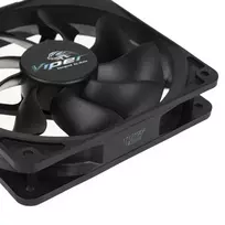 korpuso ventiliatorius - Akasa Fan Viper Black 120mm - 4 nuotrauka