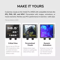 vandens ausinimo cpu ausintuvas - Cougar Poseidon Vistek Pro 360 ARGB White - 3 nuotrauka