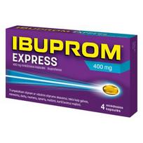 usa - Ibuprom Express 400mg minkštosios kapsulės, N4 - 2 nuotrauka