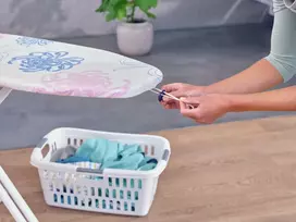 audiniu lyginimui - Leifheit Ironing Cover Air Board Cotton Classic M Assortment - 3 nuotrauka