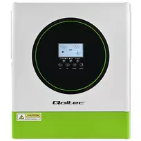 galingas - Qoltec Hybrid Off-Grid Solar Inverter 3500W 100A 24V MPPT Sinus - 3 nuotrauka