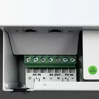 galingas - Qoltec Hybrid Off-Grid Solar Inverter 3500W 100A 24V MPPT Sinus - 4 nuotrauka