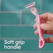gillette peiliukus - Gillette Venus 3 Dragonfruit vienkartiniai skustuvai 3 vnt. - 4 nuotrauka