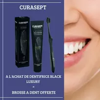 curasept pasta - Curasept Black Lux juoda balinamoji dantų pasta, 75 ml - 2 nuotrauka