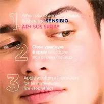 veido dulksna - Bioderma Sensibio AR+ SOS purškiklis raustančiai odai 70 ml - 2 nuotrauka