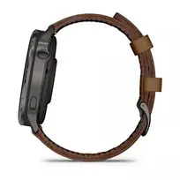 venu 3 black - Garmin Venu 4 45mm Brown Leather (Rudas) - 3 nuotrauka