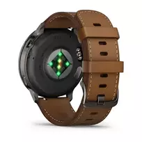 venu 3 black - Garmin Venu 4 45mm Brown Leather (Rudas) - 4 nuotrauka