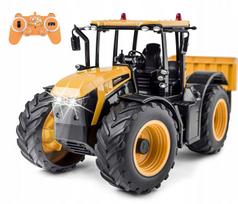 rc modeliai - Žaislinis traktorius Double E Farm Tractor Dumping Suit, žalia - 3 nuotrauka