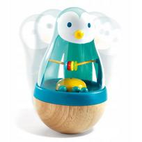 zaislai pingvinas - Djeco Early Development Toys Roly Pingui Shaking Rattle - 2 nuotrauka