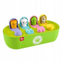 fisher price zaislai - Fisher-Price Iššokančių gyvūnėlių žaidimas JDL66 - 2 nuotrauka