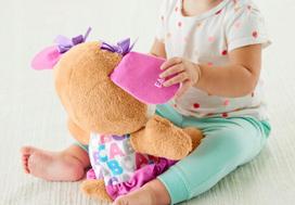 pliusiniai zaislai - Fisher Price mažosios sesutės šuniuko mokymosi lygiai (FPP63) - 2 nuotrauka