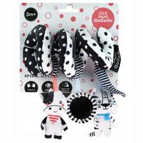 pliusines karves - Pliušinis žaislas Tm Toys, juodas - 2 nuotrauka