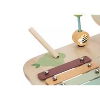 veiklos staliukas medinis - Tooky Toy edukacinis veiklos stalas - miškas - 2 nuotrauka