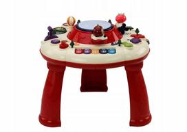 lavinamasis staliukas - Lean Toys Veiklos stalas Bugns (Raudonas - Red) - 3 nuotrauka