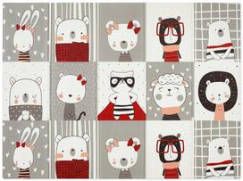 kilimelis kudikiui - Severno Kids Little Darling dvipusis sulankstomas putplasčio edukacinis kilimėlis 180 x 120 cm - 2 nuotrauka