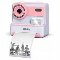 fotoaparatai vaikams - Xblitz Flash Pink Momentinis fotoaparatas su terminiu spausdintuvu vaikams Rožinis (Pink) - 2 nuotrauka