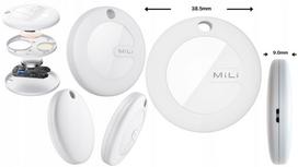 raktai - Mili MiTag HD-P16 White (Baltas) - 3 nuotrauka