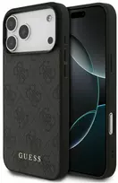 Guess 4G Classic dėklas skirtas iPhone 18 Pro Max / iPhone 17 Pro Max - Juodas (Black)