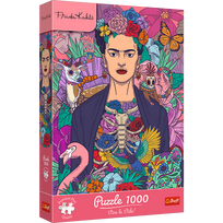 puzzle deliones 1000 - Trefl Frida Kahlo Blossoming Soul, 68.3 x 48 cm, 1000 det. - 3 nuotrauka