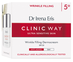 valomoji - DR. IRENA ERIS dieninis veido kremas nuo raukšlių CLINIC WAY, SPF 20, 50 ml - 2 nuotrauka