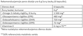 zuvys - NORSAN OMEGA-3 ARKTIS, 120 kapsulių - 3 nuotrauka