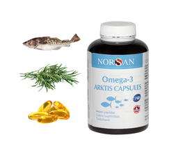 zuvys - NORSAN OMEGA-3 ARKTIS, 120 kapsulių - 4 nuotrauka