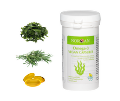 zuvys - NORSAN OMEGA-3 VEGAN, 80 kapsulių - 3 nuotrauka