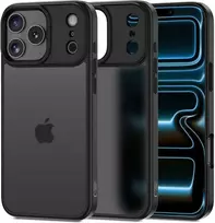 Tech-Protect MagMat dėklas iPhone 17 Pro Max - Matinis Juodas (Matte Black)