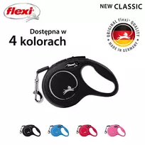 pavadelis flexi m - Flexi New Classic Cat XS virvinis pavadėlis 3 m juodas - 5 nuotrauka